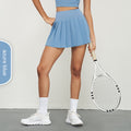 Pleated Anti-exposure One-piece Fitness Running Sports Skirt
